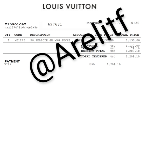 Louis Vuitton Felicie Pochette Insert - Picture 5 of 5